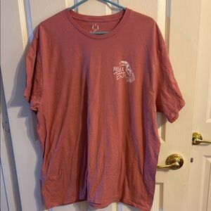 Casual Pink Short Sleeve Tee